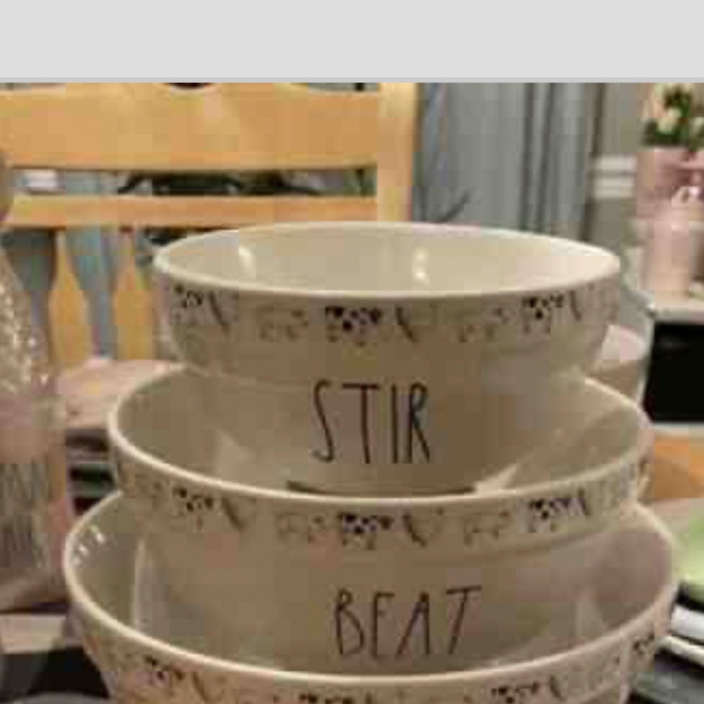 Rae Dunn farmland bowl set